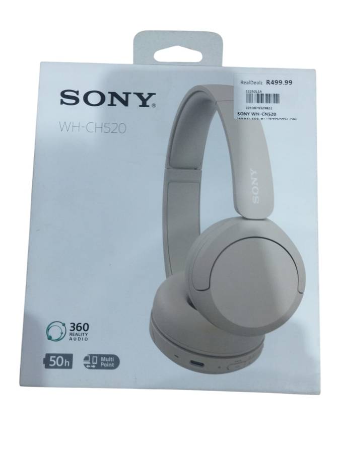 SONY WH-CH520 WIRELESS HEADPHONES