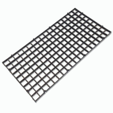 Egg Crate - Black (30cm x 15cm)
