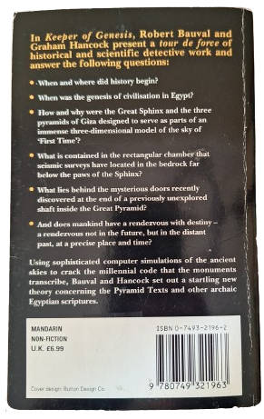 Keeper of Genesis - Robert Bauval