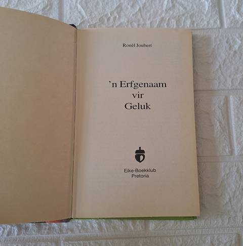 n Erfgenaam vir Geluk - Ronel Joubert