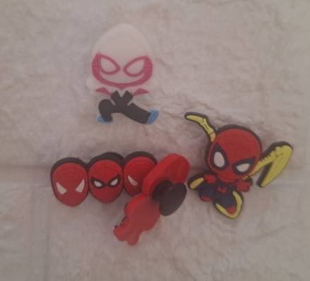 Spiderman Shoe Charms
