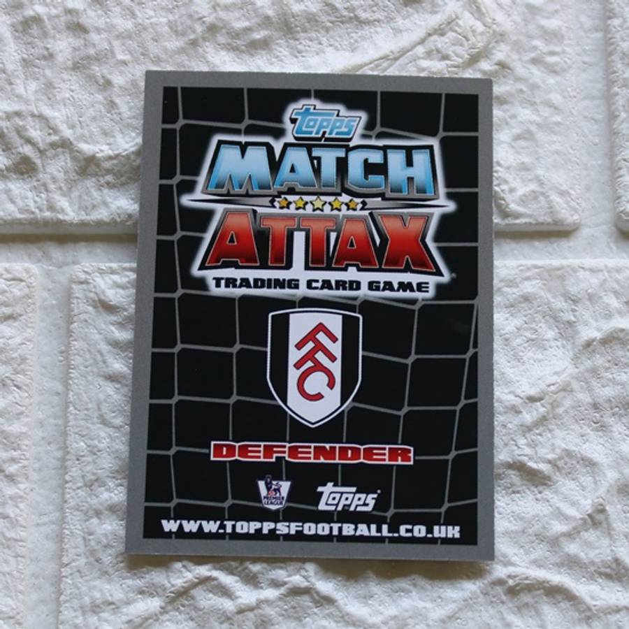 2011/2012 Topps Match Attax Common Card - 112 - Brede Hangeland - Fulham