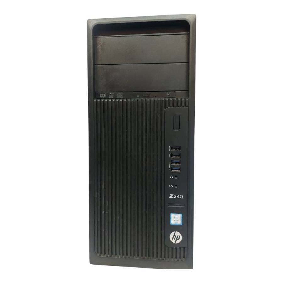 HP Z240 Tower Workstation Intel Xeon E3-1225vs @ 3.30Ghz * 4