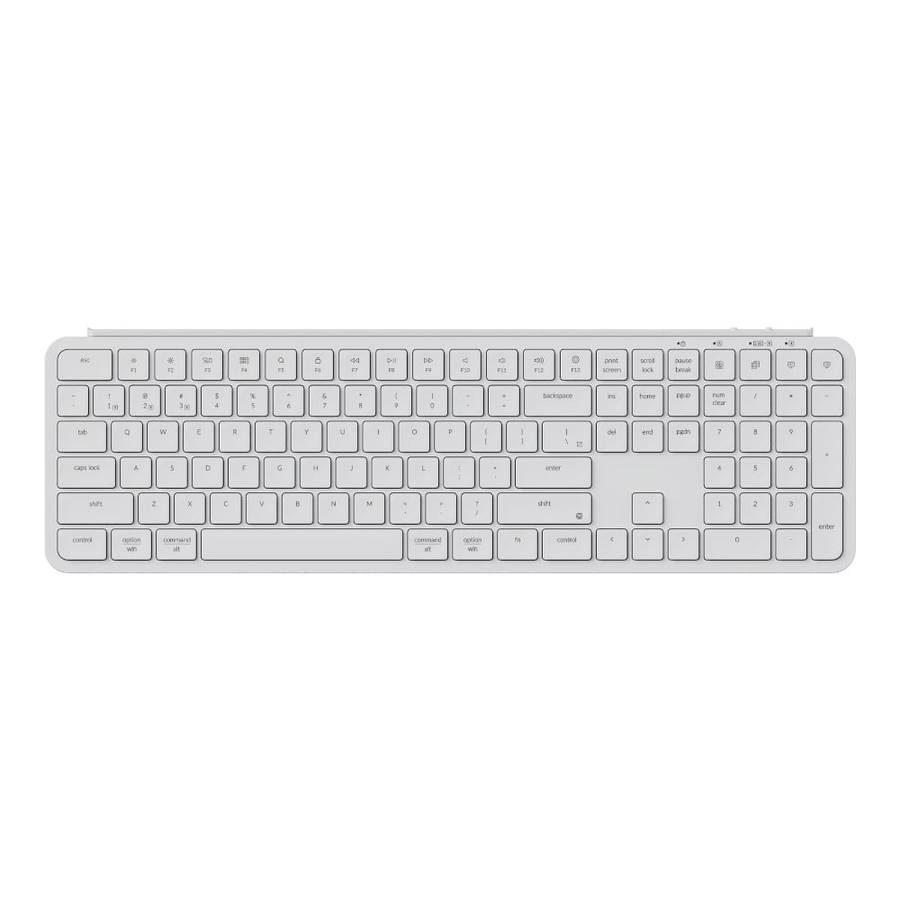 Keychron B6 Pro Ultra-Slim 100% Wireless Keyboard ? Ivory White