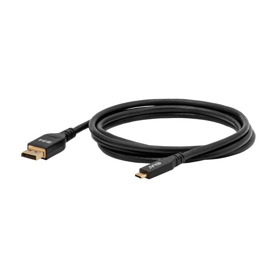 CLUB3D CAC-1563 2M TYPE-C TO DISPLAYPORT DP2.1 BI-DIRECTIONAL CABLE