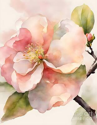 Soft Petals in Pink and White [d]