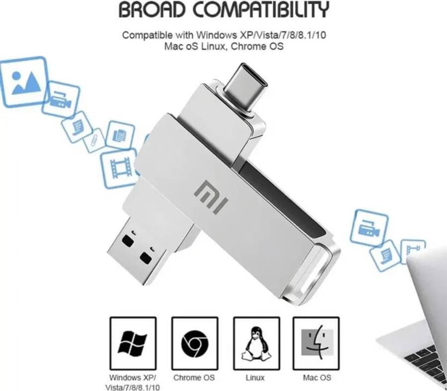 Xiaomi 4TB USB 3,2 Flash Drive TypeC U Disk HighSpeed Pen Drive