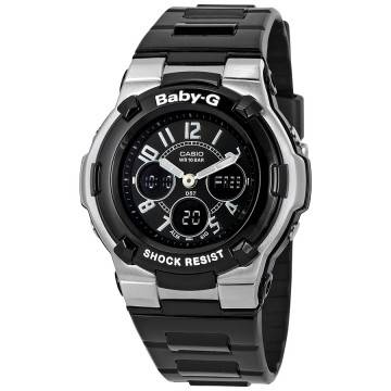 Casio Baby G Shock Resistant Black Multi-Function Sport Ladies Watch