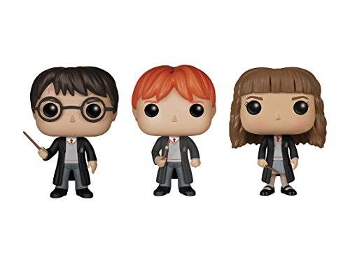 Funko Harry Potter POP! Movie Vinyl Collectors Set: Harry Potter, Ron Weasley & Hermione Action Figu