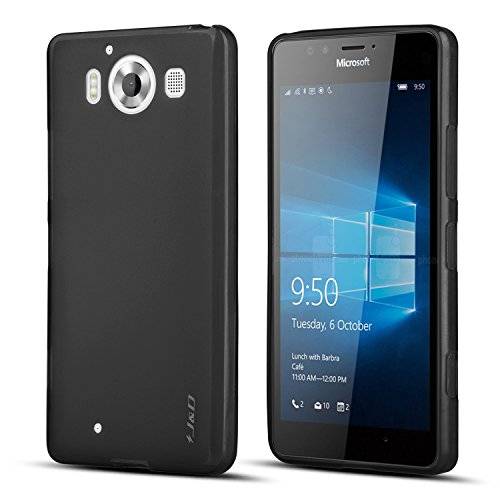 Lumia 950 Case, J&D [Drop Protection] Microsoft Lumia 950 Case [Slim Cushion] Shock Resistant Protec