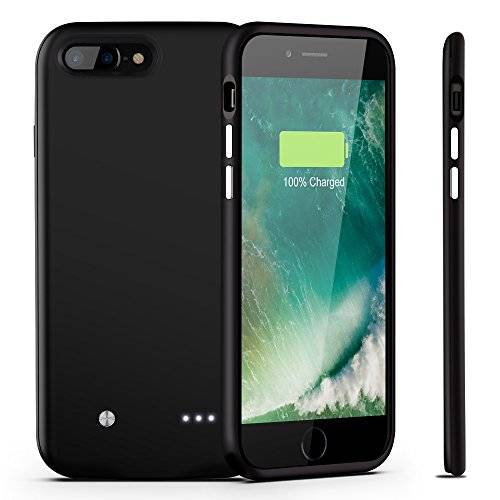 iPhone 7 Plus Battery Case,Little-P Ultra Slim Portable Charger 4880mAh Rechargeable Extended Batter