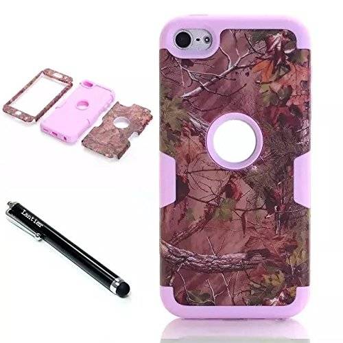 iPod Touch 6th Generation Case,Lantier Forest 3 Layers Verge Hybrid Soft Silicone Hard Plastic TUFF