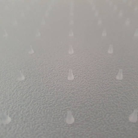Spiked Office Floor Protector 1800x1200mm - Translucent Carpet Protector