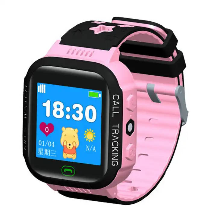 Kids Smart Watch Phone GPS Tracker Security Monitor