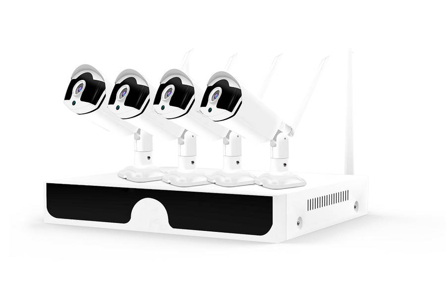 Oneway True HD 1080P 4 channel IP camera Wireless/RJ45