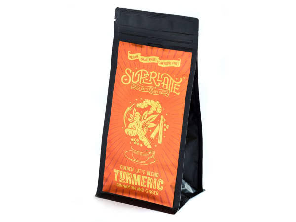 Superlatte Turmeric, Cinnamon & Ginger Golden Latte Blend, 200g - SL200GL