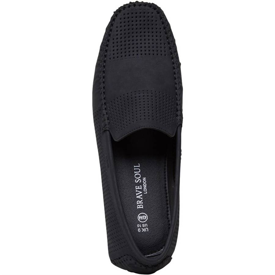 Brave Soul London Loafers Black