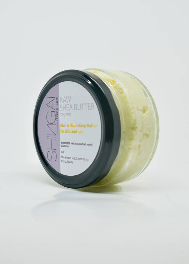 SHINGAI - 100% Raw Organic Shea Butter 150g / 200ml