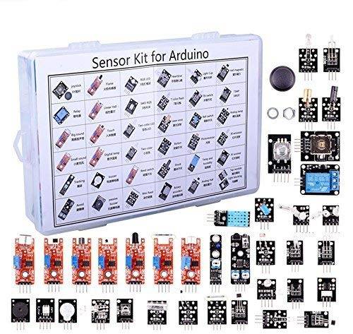 37 Sensor Modules Kit for Arduino Beginners x50 Units