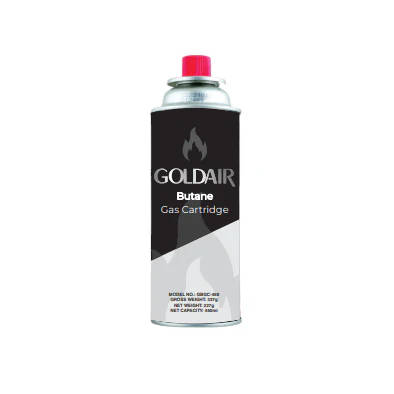 Goldair Butane Gas Cartridge 450ml (Pack of 4)