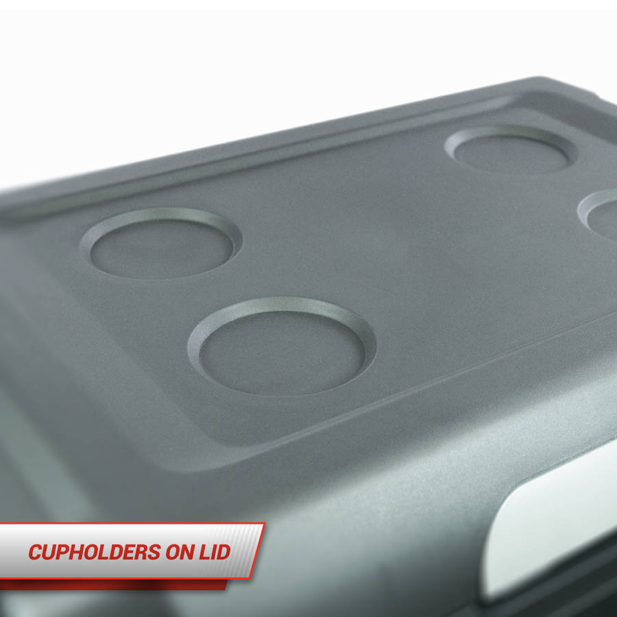 SnoMaster - 36.5L Plastic Portable Fridge/Freezer DC With 220V Power Adapter (SMLS-38)