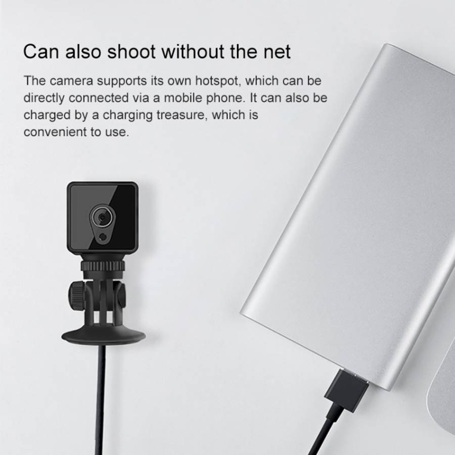 CAMSOY S1 HD 1280 x 720P 140 Degree Wide Angle Wireless WiFi Intelligent Surveillance Camera