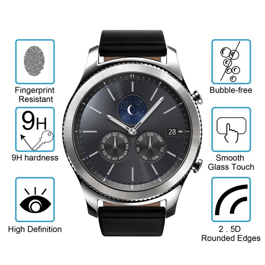 ENKAY Hat-Prince for Samsung Gear S3 Smart Watch 0.2mm 9H Surface Hardness 2.15D Explosion-proof ...