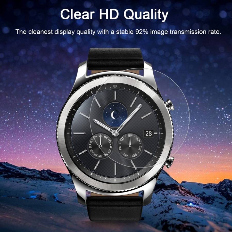 ENKAY Hat-Prince for Samsung Gear S3 Smart Watch 0.2mm 9H Surface Hardness 2.15D Explosion-proof ...