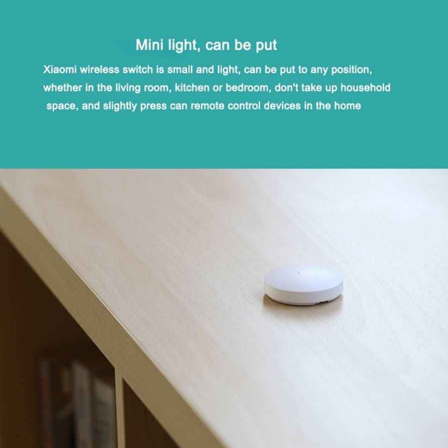 Original Xiaomi Mijia Intelligent Mini Wireless Switch for Xiaomi Smart Home Suite Devices,,with ...