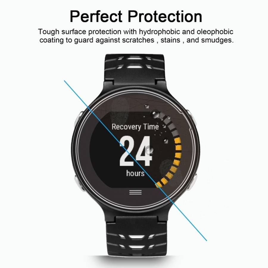 ENKAY Hat-Prince for Garmin Forerunner 630 Smart Watch 0.2mm 9H Surface Hardness 2.15D Curved Edg...