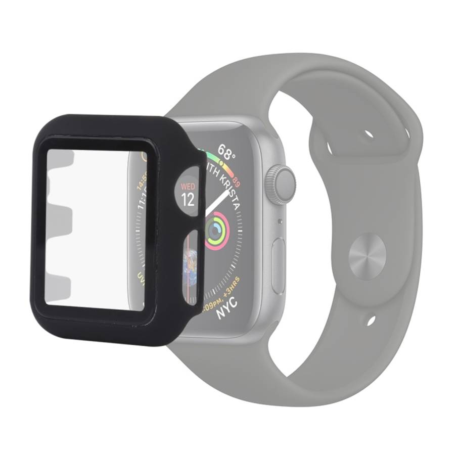 PC + Glass Protective Case For Apple Watch Series 6 / 5 / 4 / Watch SE 44mm, For Apple Watch Seri...