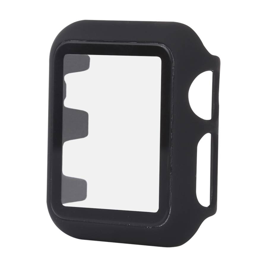 PC + Glass Protective Case For Apple Watch Series 6 / 5 / 4 / Watch SE 44mm, For Apple Watch Seri...