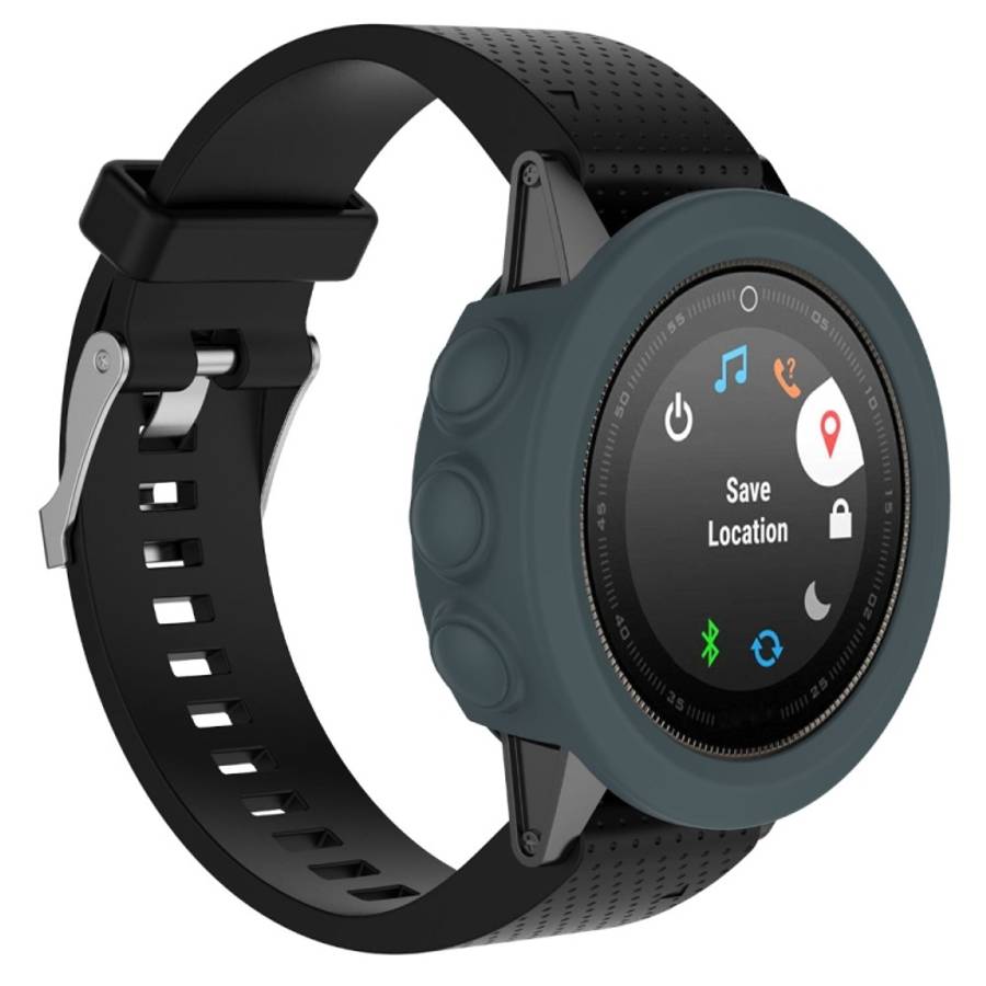 Solid Color Silicone Watch Protective Case for Garmin Fenix 5, For Garmin Fenix 5