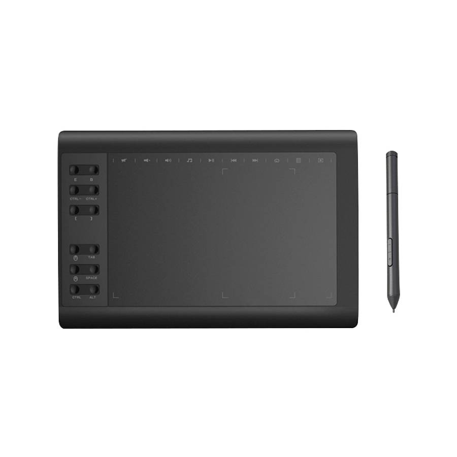 10Moons G10 Mobile Phone Tablet Computer Drawing Digital Screen with 8192 Passive Pen