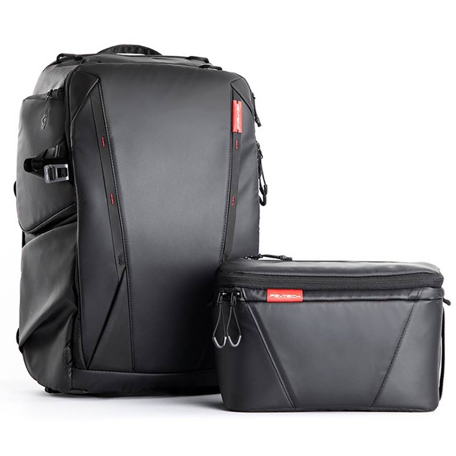 PGYTECH P-CB-020 2 in 1 Waterproof  Shockproof Outdoor Dual Shoulders Backpack + Single Shoulder ...