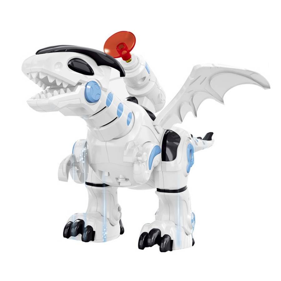 Electric Mechanical Fighting Dinosaur Children Dinosaur Model Toy, Support Walking &amp; Lighting...
