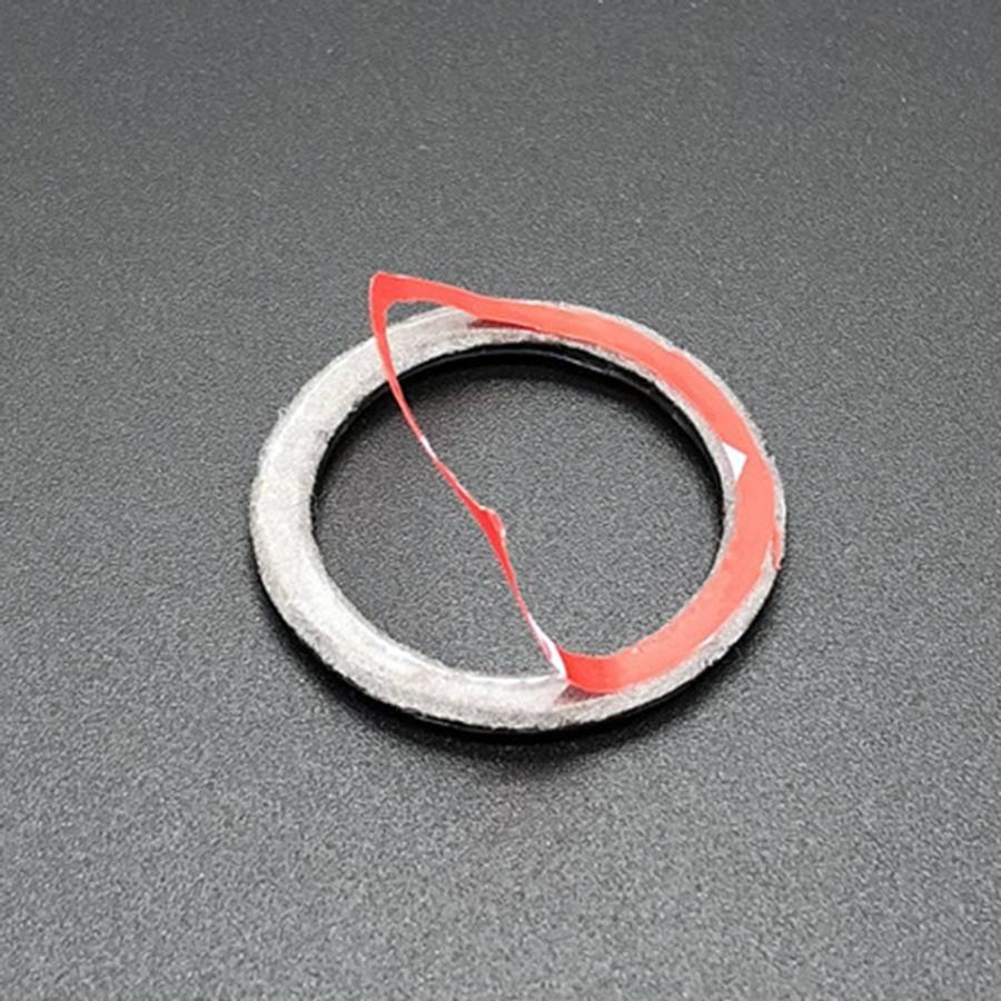 Car Carbon Fiber Soft Panel Engine Start Key Push Button Ring Trim Decorative Sticker for BMW E90...
