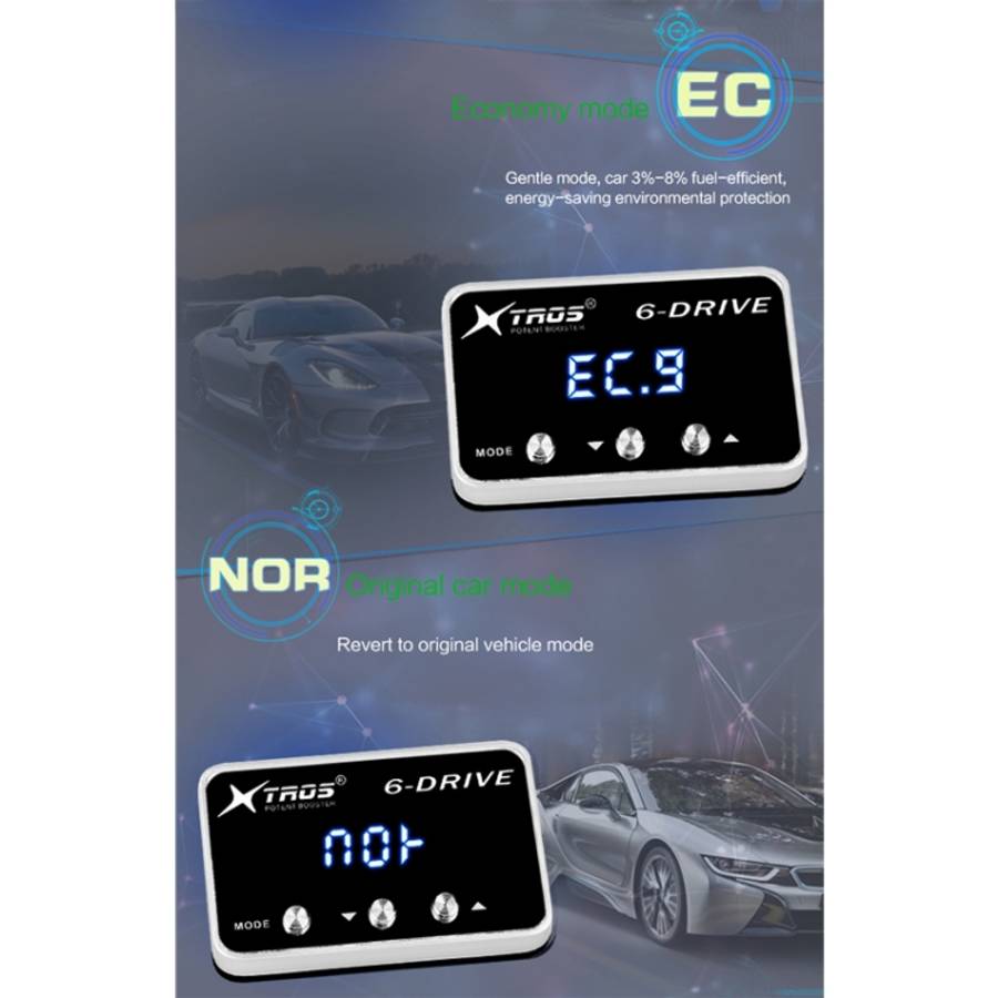 TROS TS-6Drive Potent Booster Electronic Throttle Controller for Ford F150