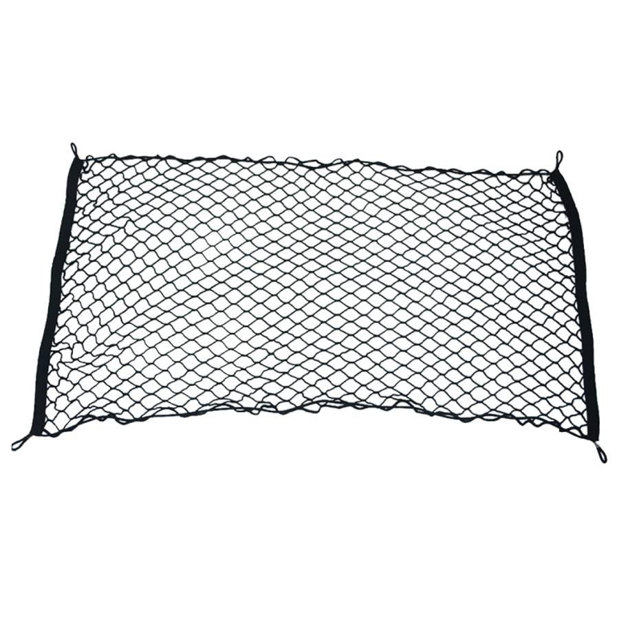 4 Hook Vehicle Universal Fit Trunk Mesh Cargo Storage Organizer Car Van SUV Back Item Net
