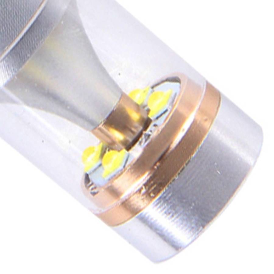 2 PCS H3 30W 350 LM 6000K White Light 6 LED Car Fog Light Bulb, DC 12V