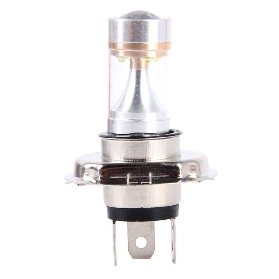 2 PCS H4 350 LM 6000K 30W White Light 6 LED Car Fog Light Bulb, DC 12V