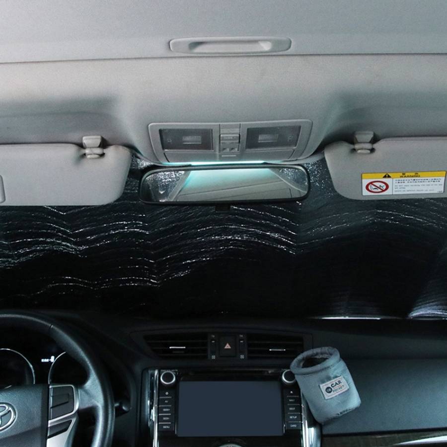 Sun Shade Hatchback Car Windshield Visor Cover Block Front Window Sunshade UV Protect, Size: 130 ...