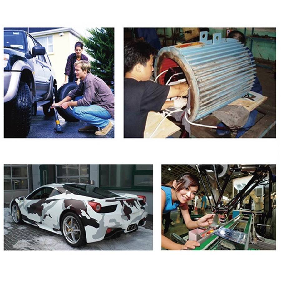Retractable Vehicle Car Chassis Telescoping Inspection Mirror with 1 PCS 3mm LED Light, Mirror Di...