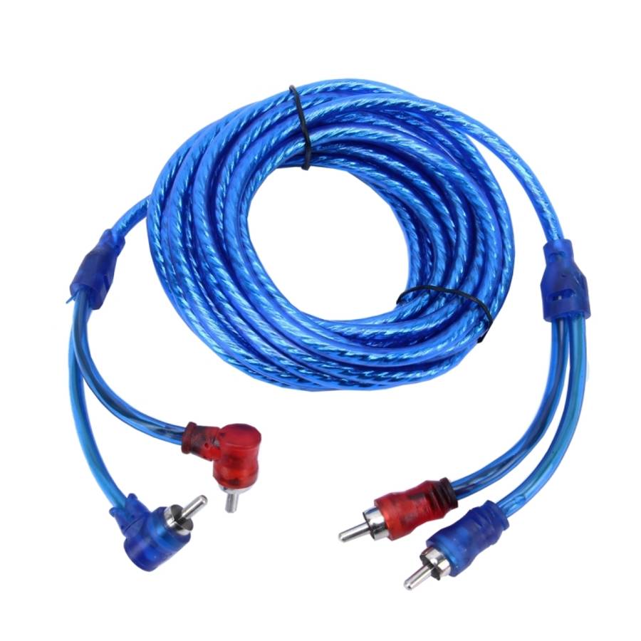 YH-128 1200W Car Amplifier Audio Power Cable Subwoofer Wiring Installation Kit with High Performa...