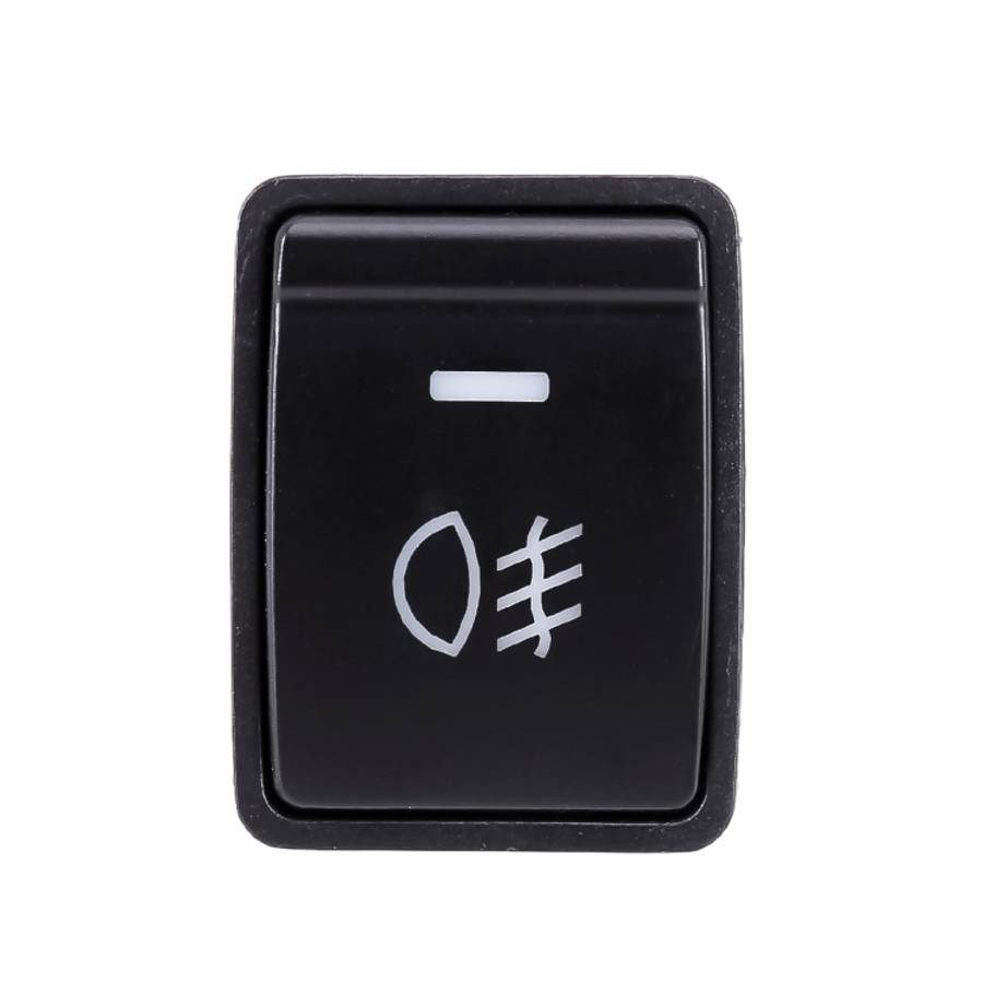 Car Fog Light 5 Pin On-Off Button Switch for Nissan Sylphy(Green Light)