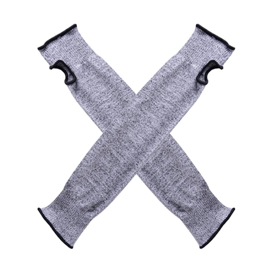 Elastic Breathable Anti-cut Elbow Arm Sleeve HPPE Protective Gear, Length: 45cm