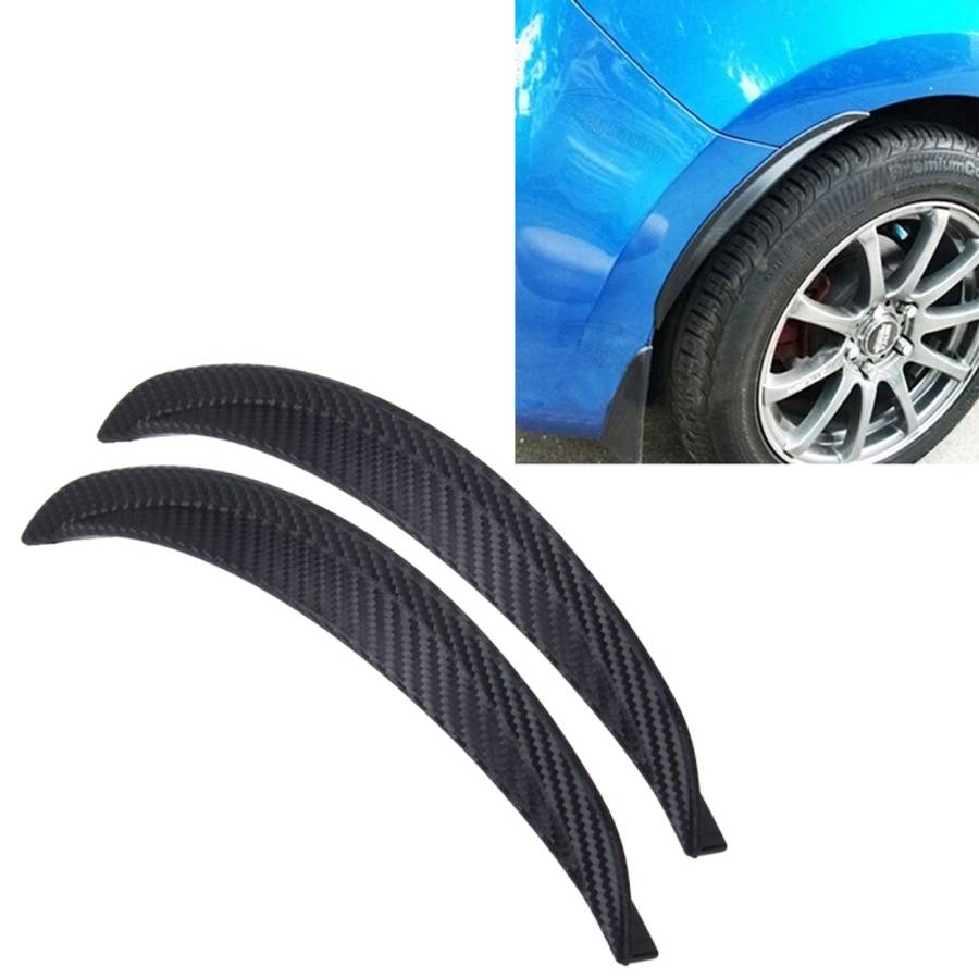 2 PCS Car Auto Rubber Fender Guard Protection Strip Scratch Protector Sticker, Size: 24*2cm