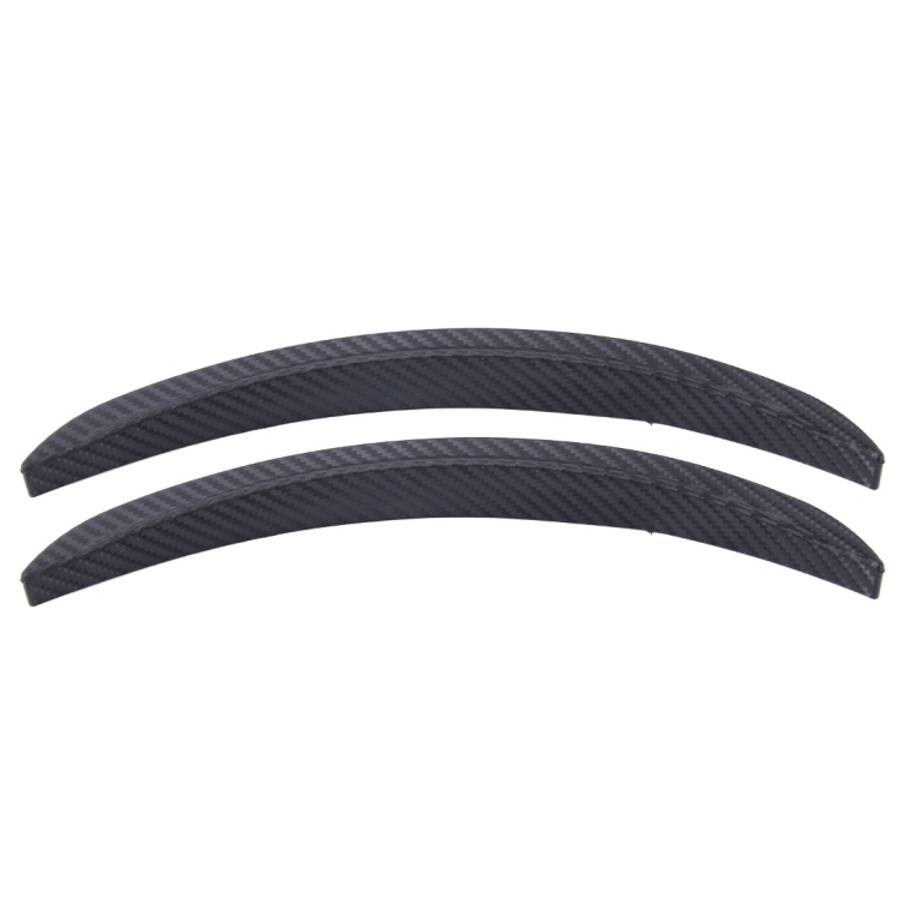 2 PCS Car Auto Rubber Fender Guard Protection Strip Scratch Protector Sticker, Size: 24*2cm