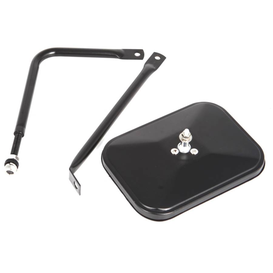 2 PCS Car Door Off Side View Mirror Rectangular Reversing Mirrors for Jeep Wrangler JL 2018