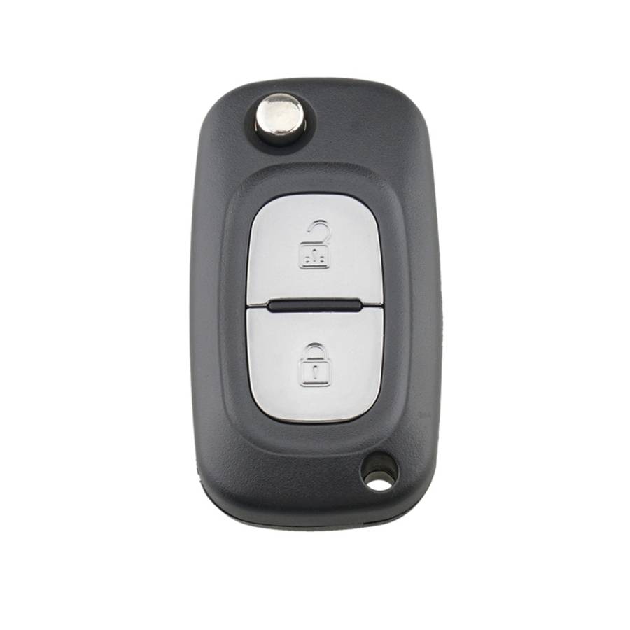 For RENAULT Clio / Megane / Kangoo / Modus Car Keys Replacement 2 Buttons Car Key Case with Folda...